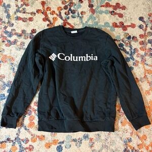 Blue Toned Black Columbia Sweatshirt